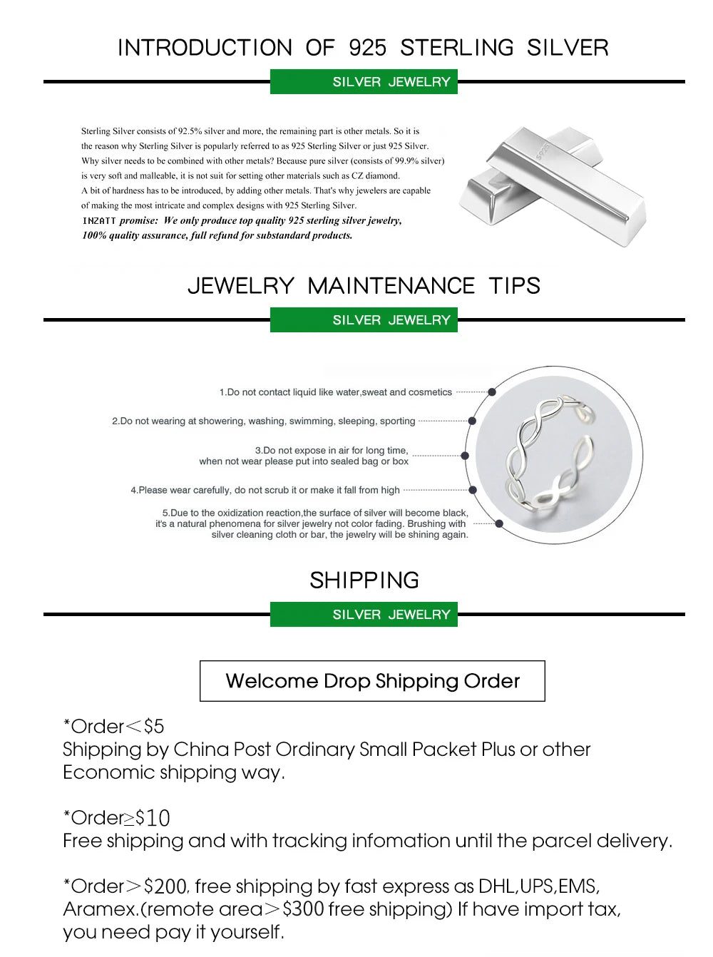 item description