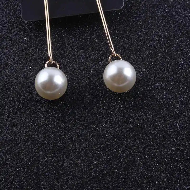 pearl clip on earrings