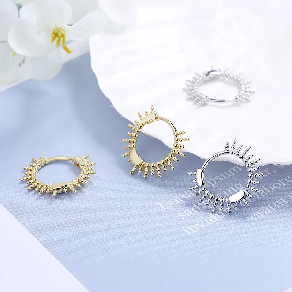 geometric earrings