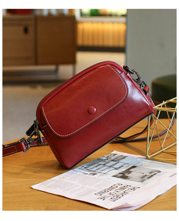 Summer Shoulder Mini Genuine Leather Women's Bag