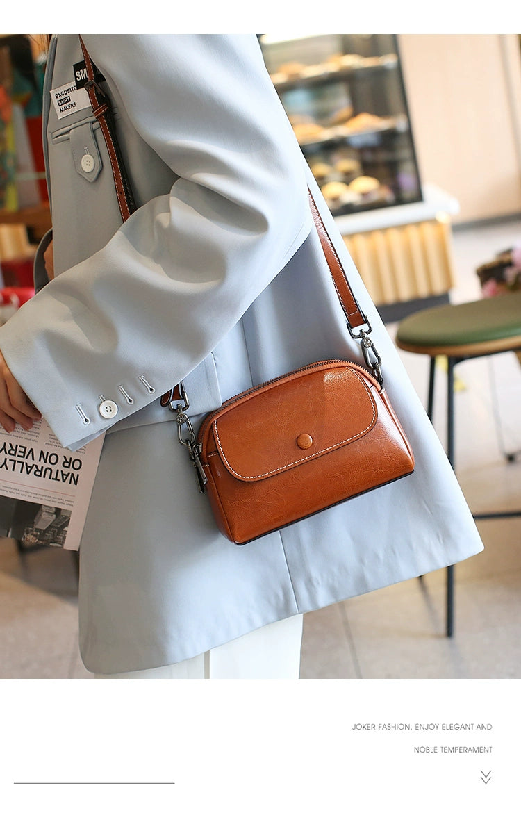 Summer Shoulder Mini Genuine Leather Women's Bag