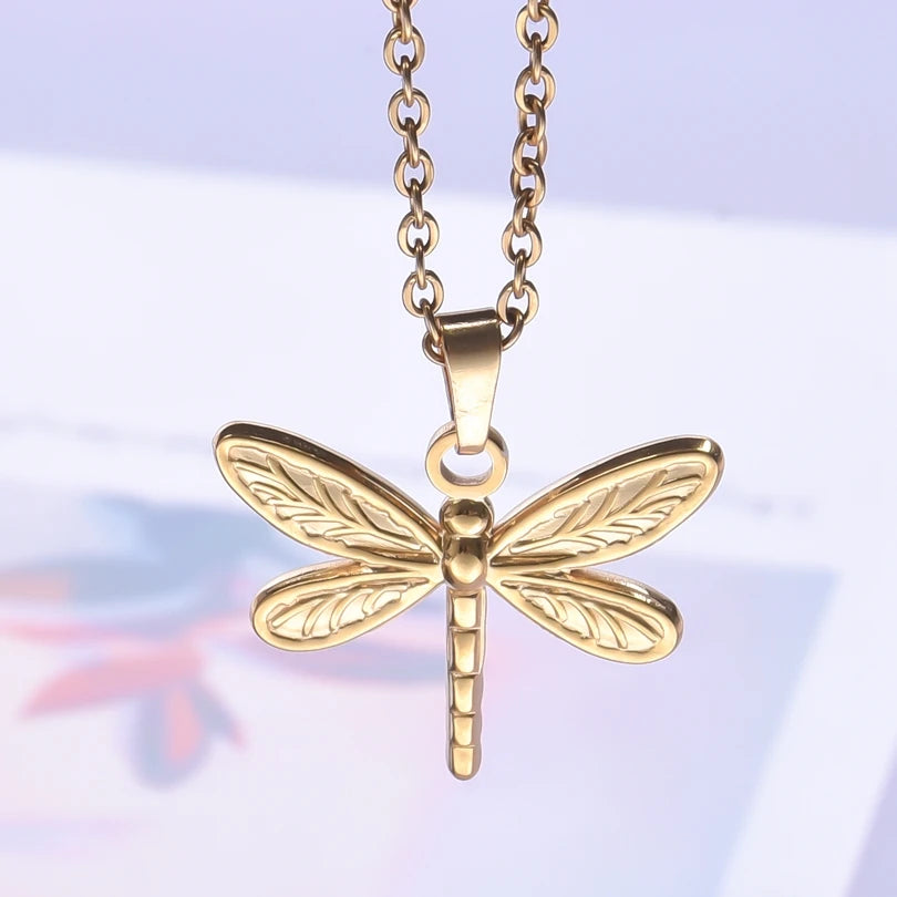 dragonfly necklace pendant