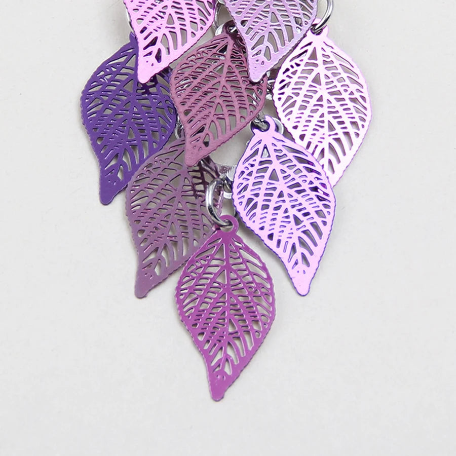 leaf earrings