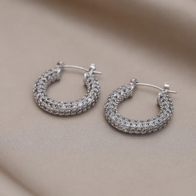 zircon earrings
