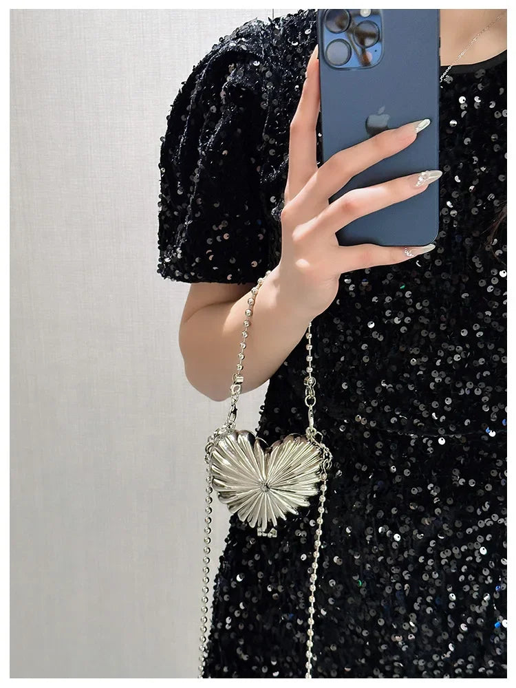 Lipstick Bags Fashion Pearl Handbag