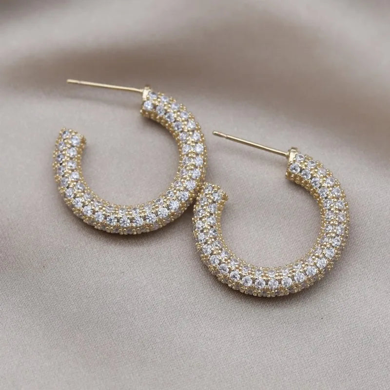 zircon earrings