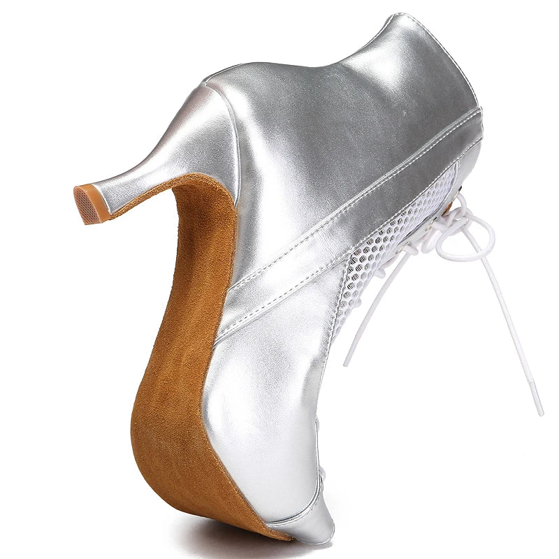 Dance Shoes Women Shoes Woman 2024 trend Latin Boots Waltz Jazz Dance Boots Wedding Shoes Cuban High Heels Luxury JuseDanc