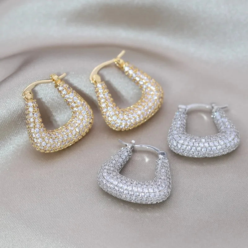 zircon earrings