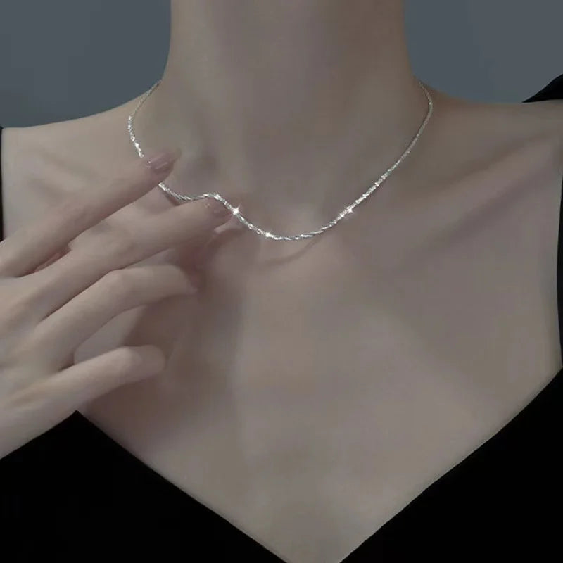 French Short Clavicle Chain