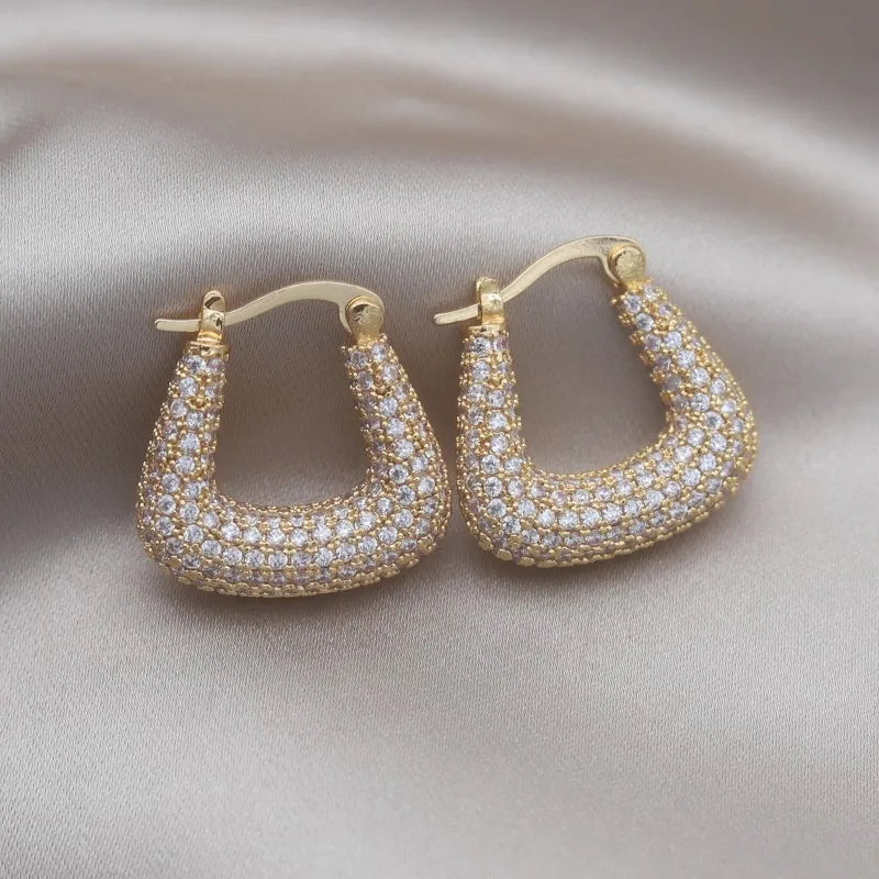 zircon earrings