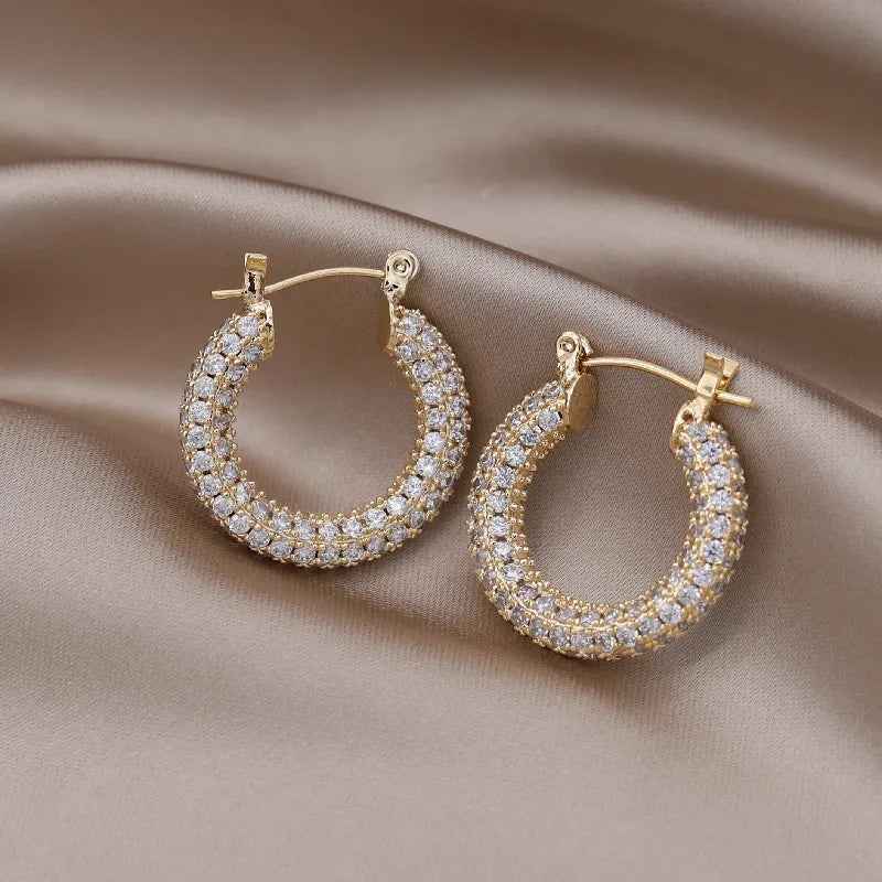 zircon earrings