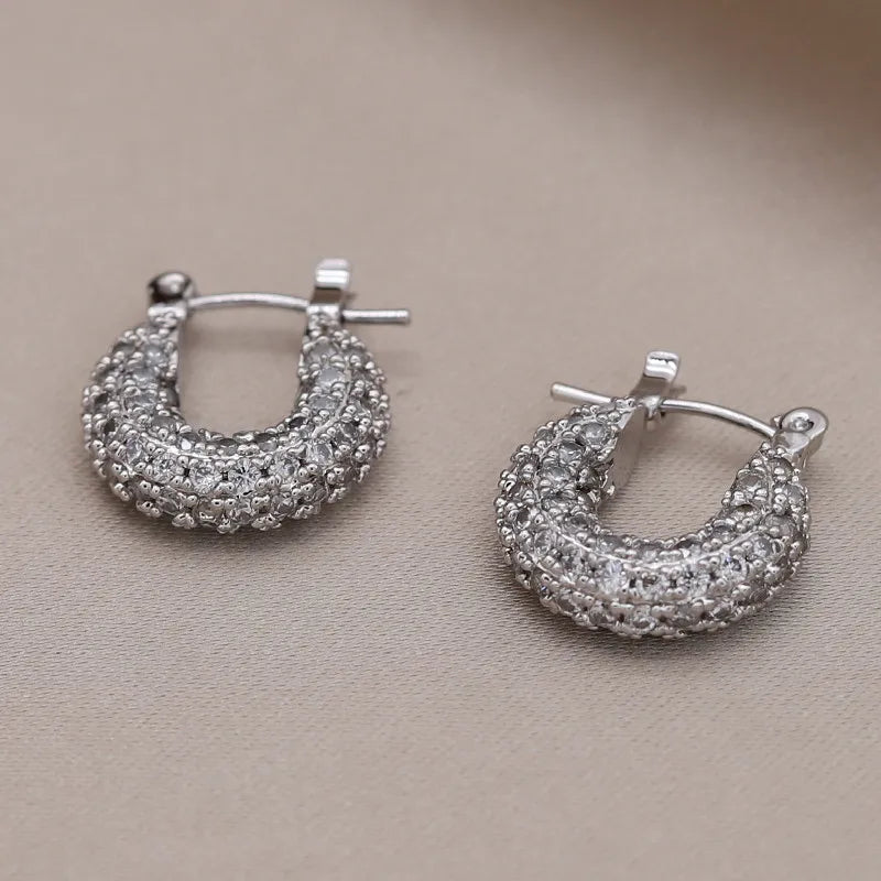 zircon earrings