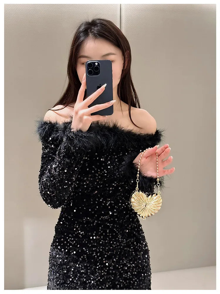 Lipstick Bags Fashion Pearl Handbag
