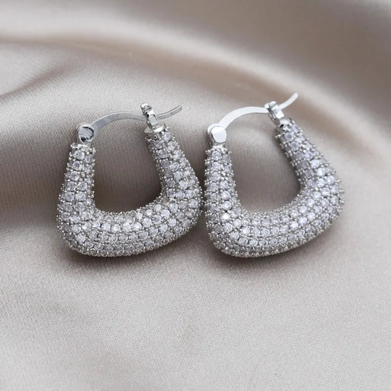 zircon earrings