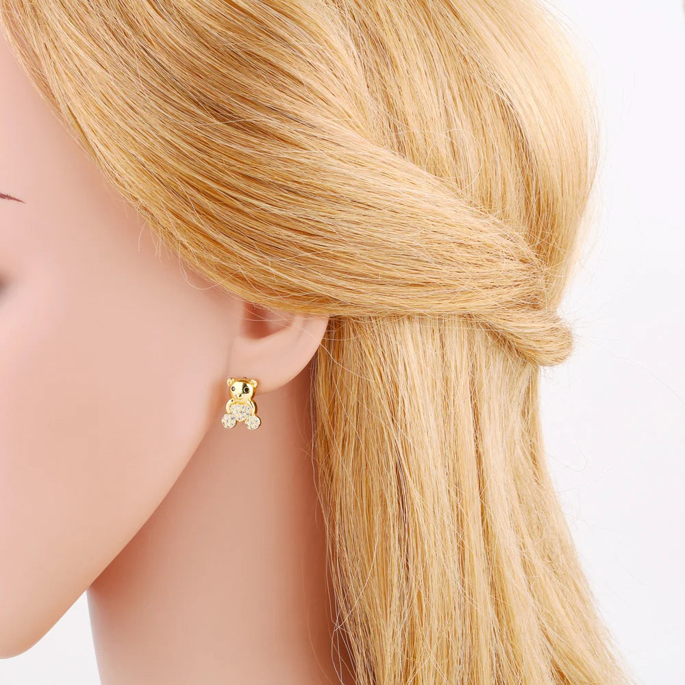 cz stud earrings