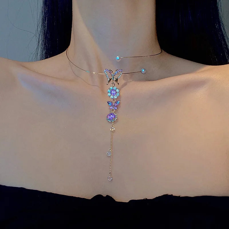 clavicle chain necklace