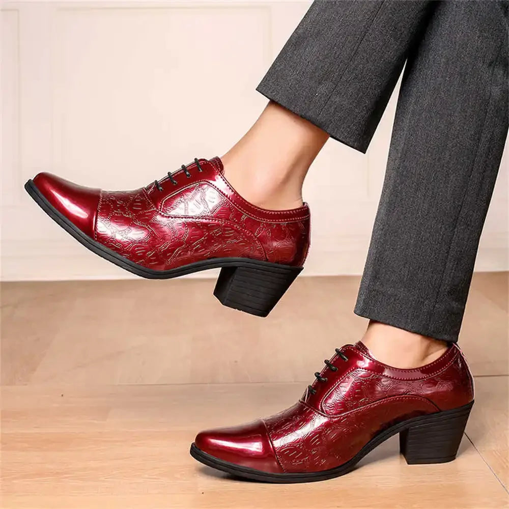 Semi-formal Size 45 Men's Dress Sneakers 2024 Male Purple Party Shoes Sports Real Life Designers Sport Casuals Racing Lofer