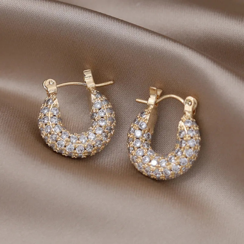 zircon earrings