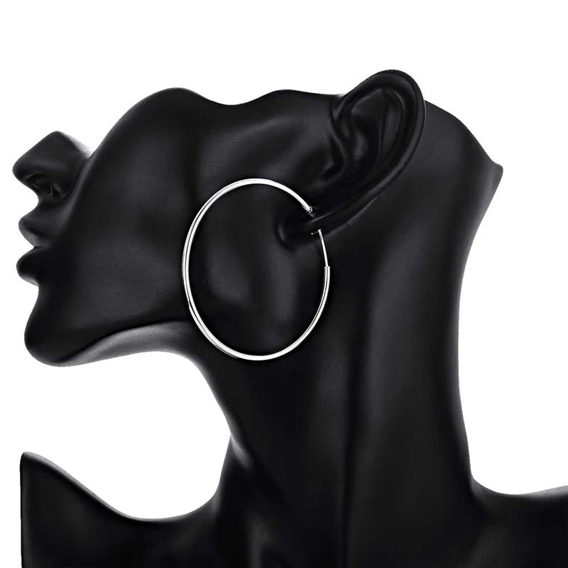 50mm Hoop Earrings
