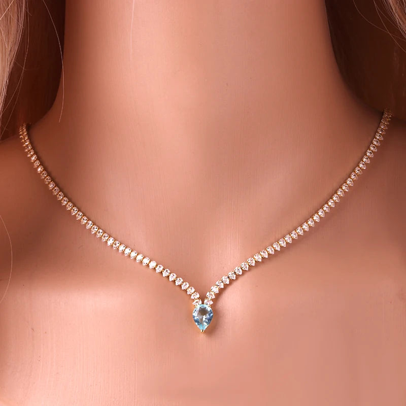best cubic zirconia necklace