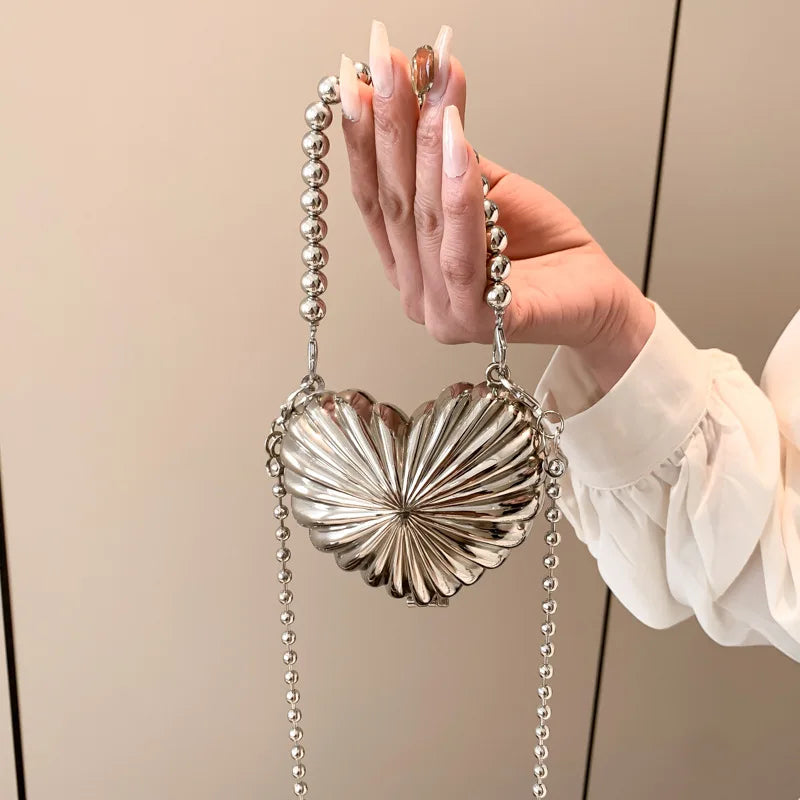 Lipstick Bags Fashion Pearl Handbag