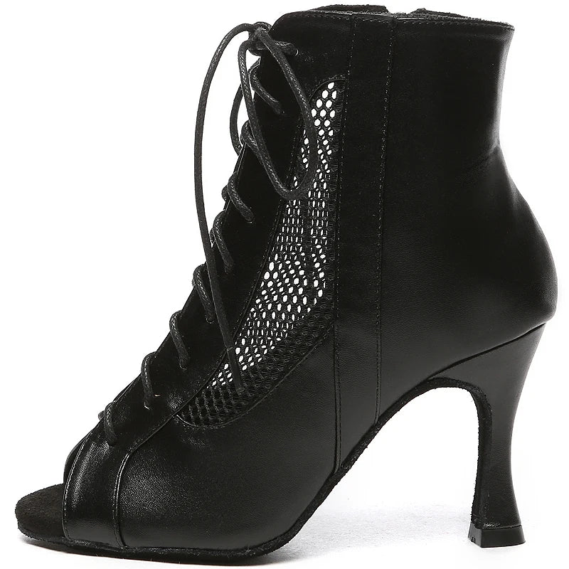 Dance Shoes Women Shoes Woman 2024 trend Latin Boots Waltz Jazz Dance Boots Wedding Shoes Cuban High Heels Luxury JuseDanc