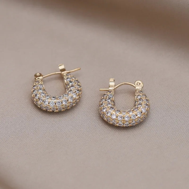 zircon earrings