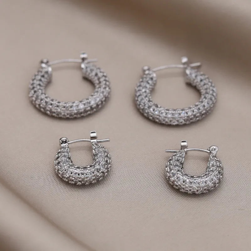 zircon earrings