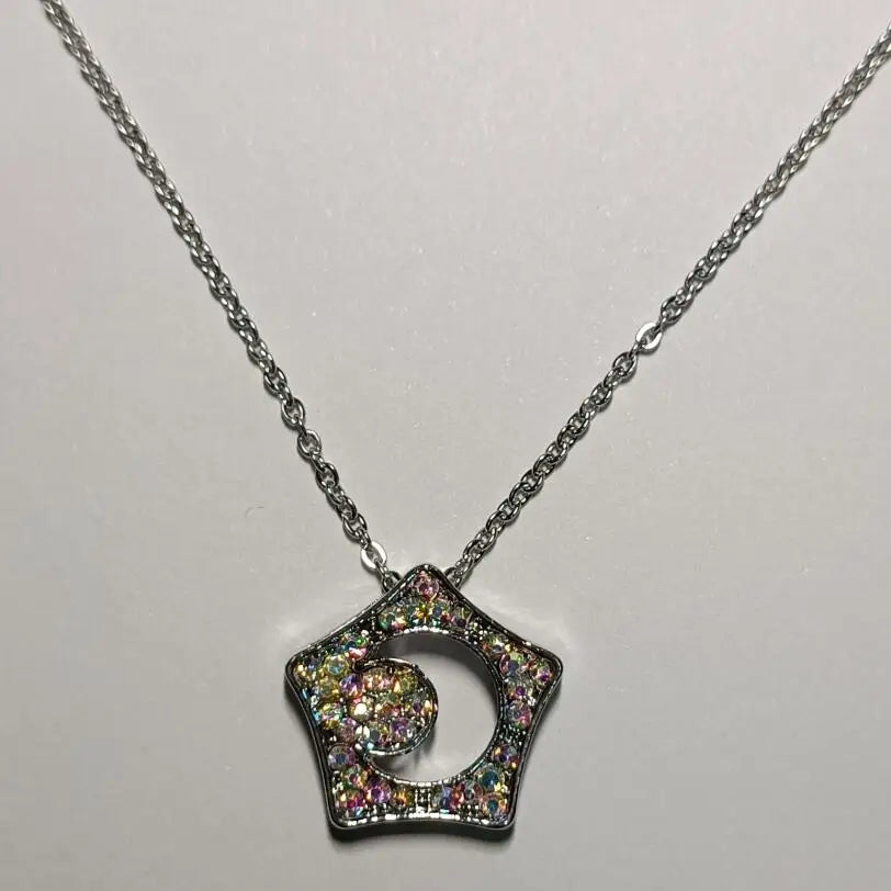 necklace with stars and moon