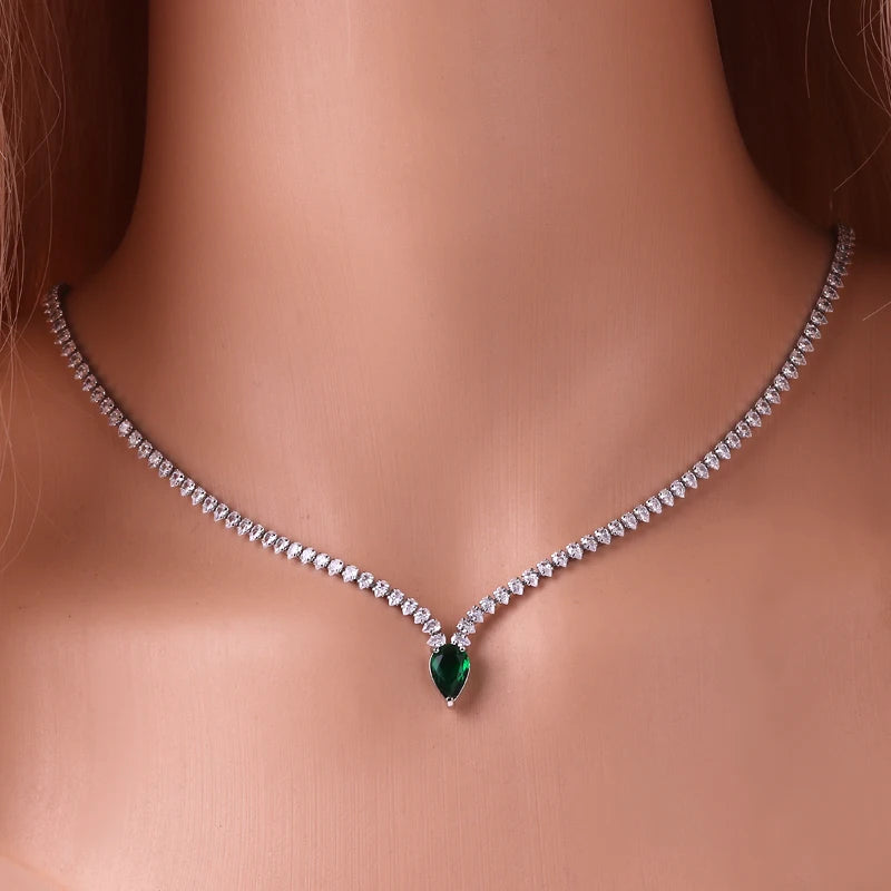 best cubic zirconia necklace
