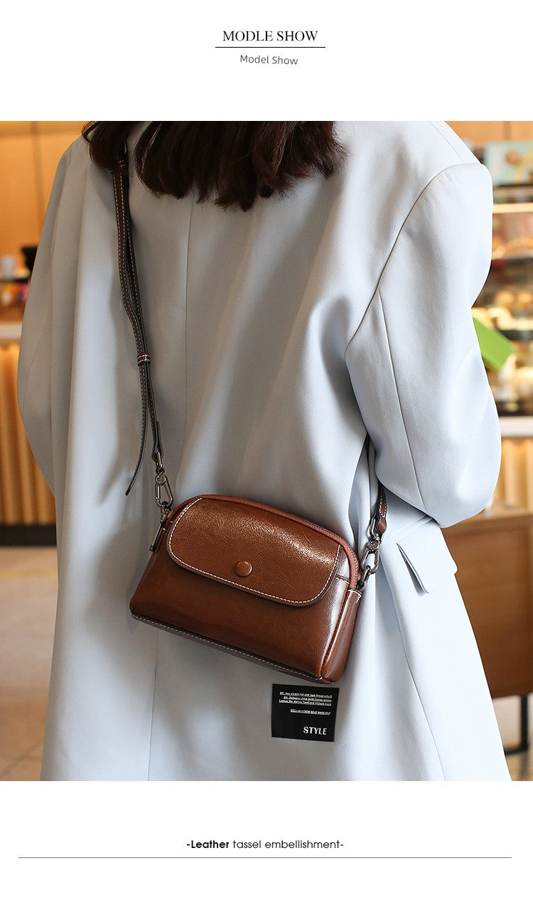 Summer Shoulder Mini Genuine Leather Women's Bag