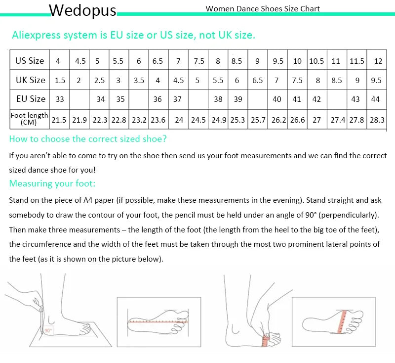 Wedopus Customized Black Ballroom Dance Shoes for Women 2024 Latin Dance Shoes Professional Ladies Low Heel