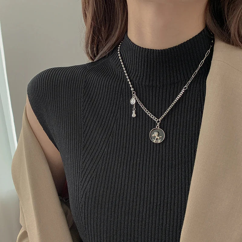 women's choker chain necklace