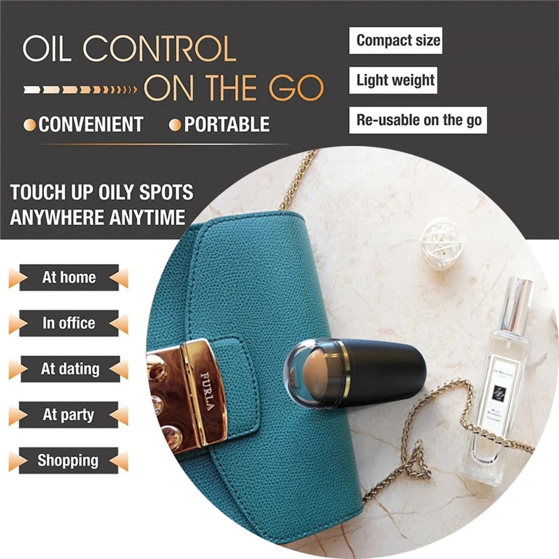 face oil absorbing roller