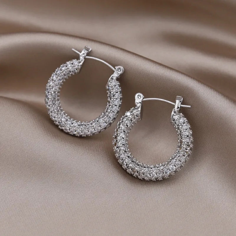 zircon earrings