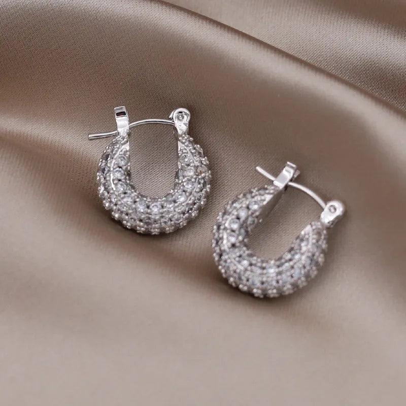zircon earrings