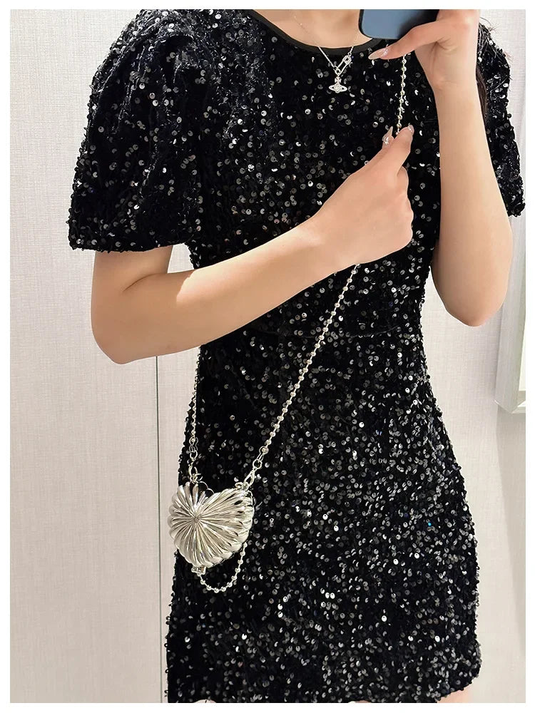 Lipstick Bags Fashion Pearl Handbag
