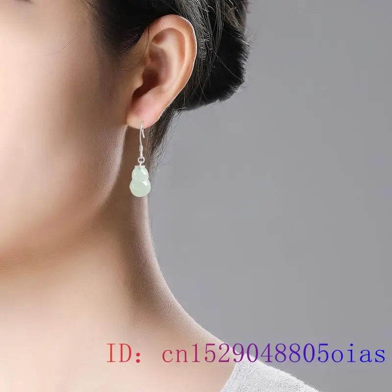 burmese jade earrings