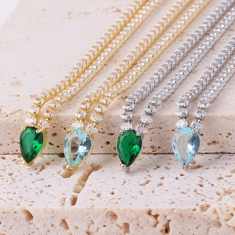 best cubic zirconia necklace