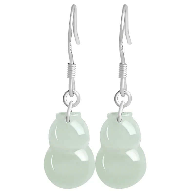 burmese jade earrings