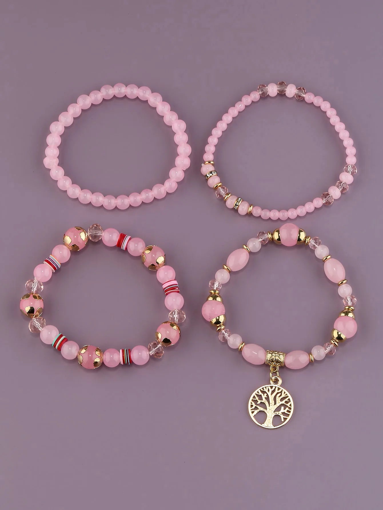 colorful beaded bracelet