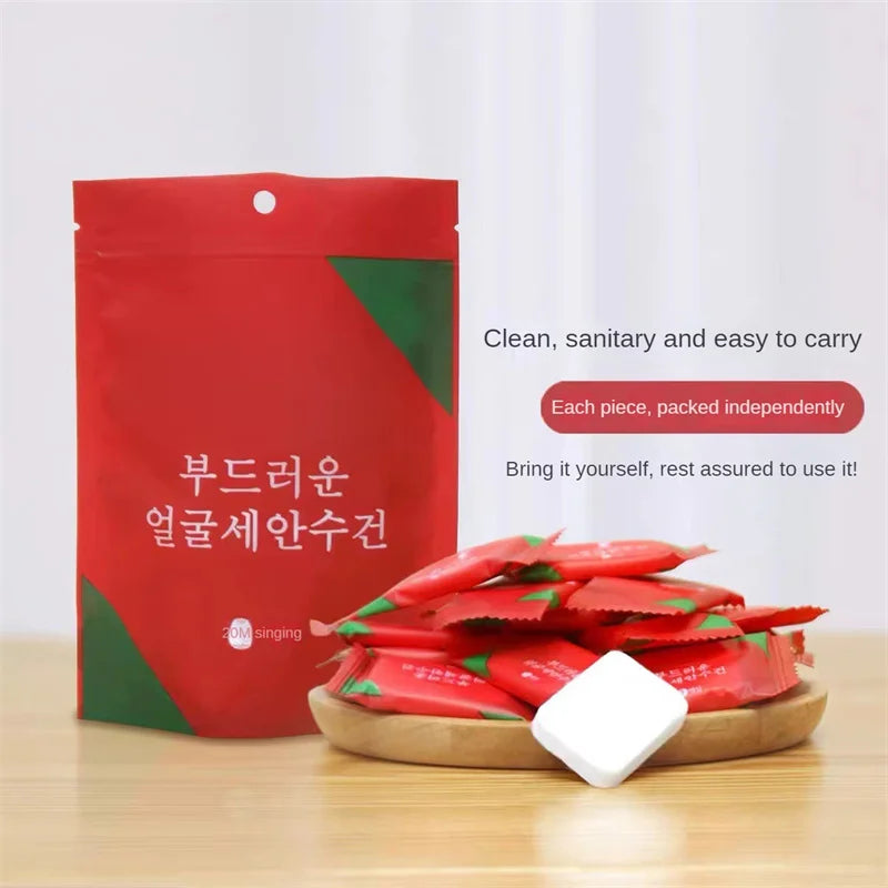 compressed towels