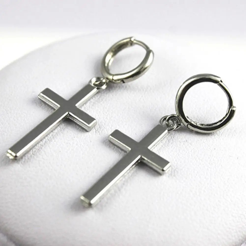 cross earrings