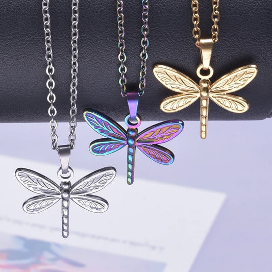 dragonfly pendant necklace