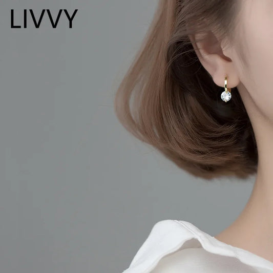 geometric hoop earrings