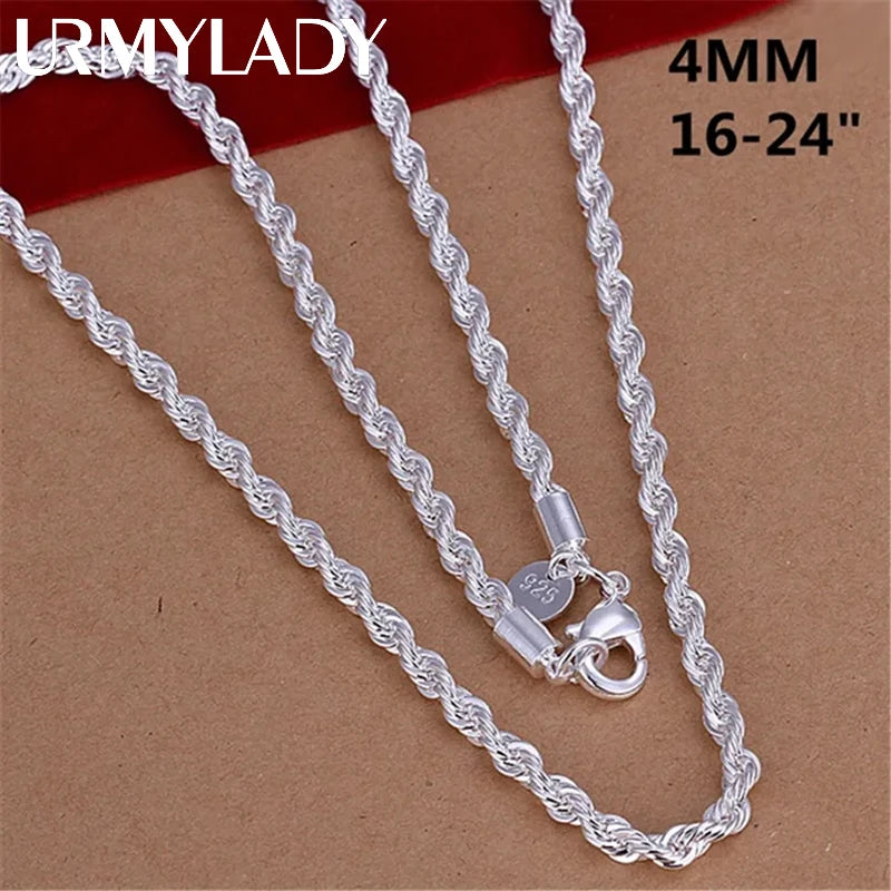 silver chain necklace