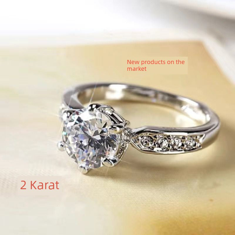 moissanite wedding ring set