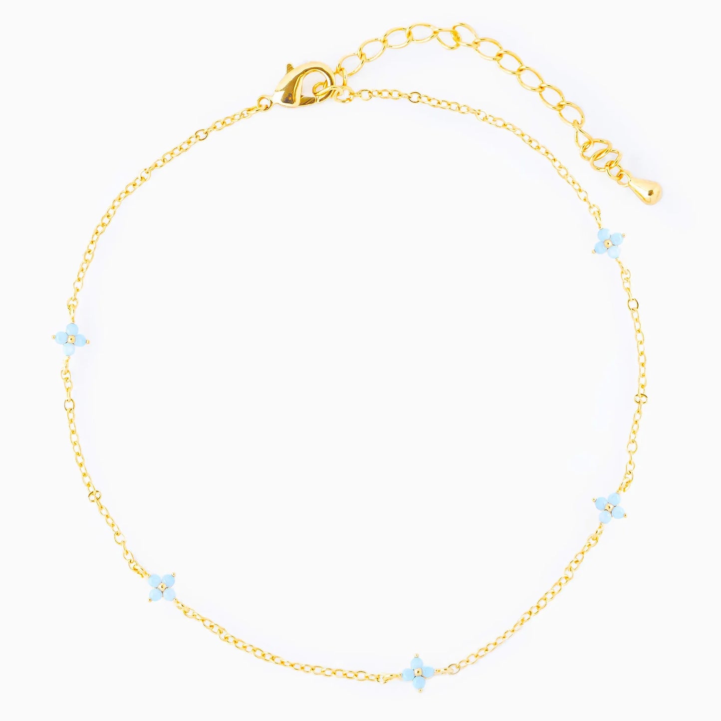 Blue Crystal Bracelet