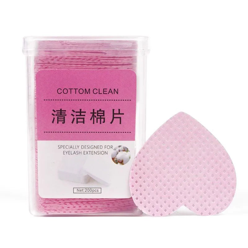 Cotton Wipes Eyelash Glue Remover a