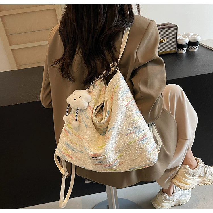 Women's Bag Niche Style Shoulder Work Clothing Canvas Bag